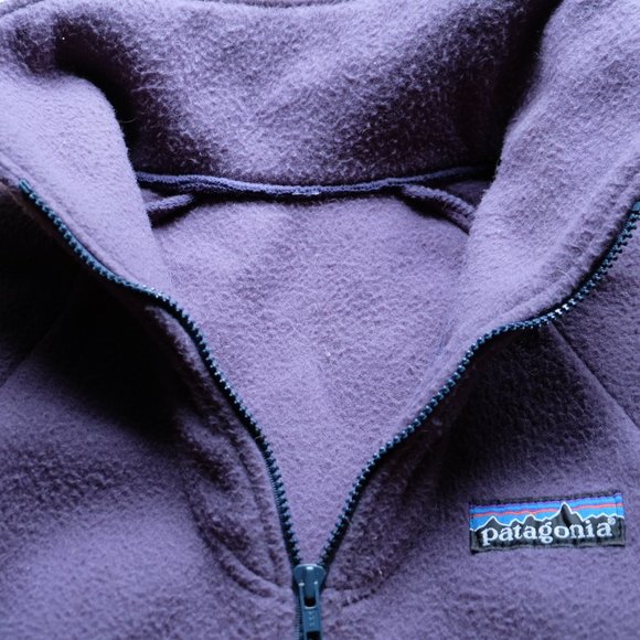 Vintage Retro Patagonia Fleece Bomber Jacket - Picture 5 of 8